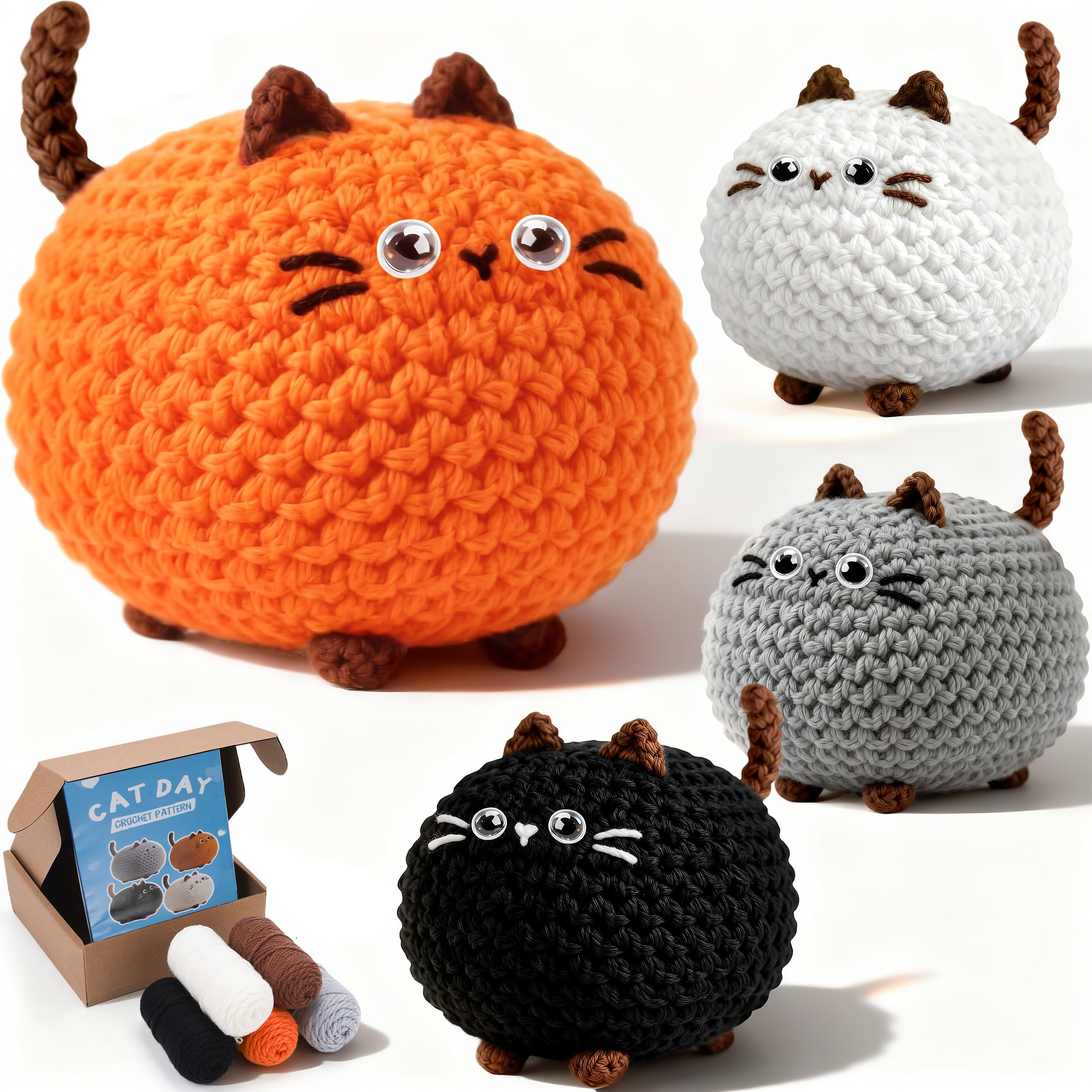 Premium Amigurumi Animal Crochet Kit