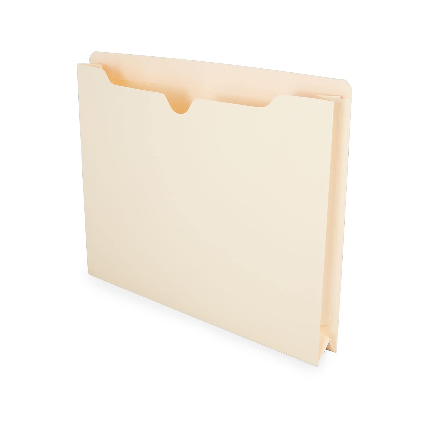Durable Manila Expandable Jacket File Folders, Letter Size