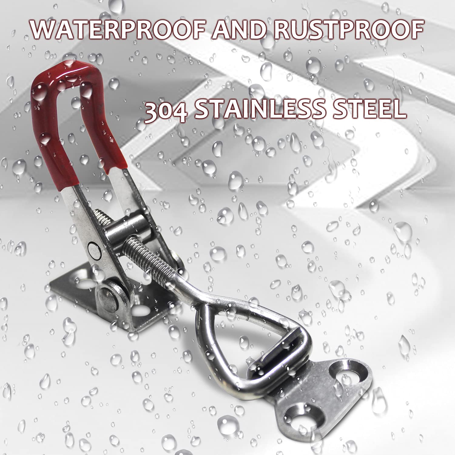 Stainless Steel Quick-Release Toggle Latches