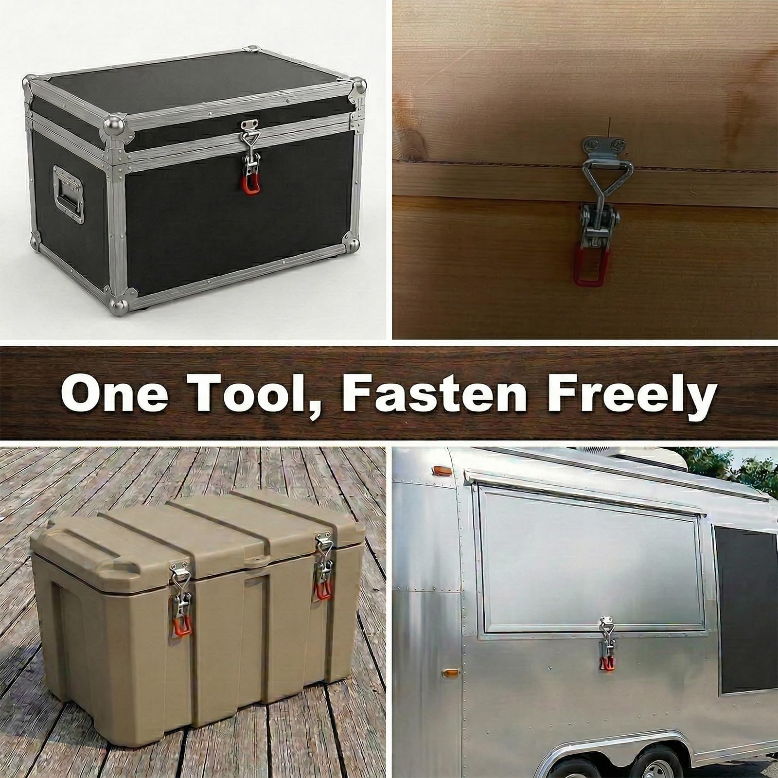 Adjustable Quick-Release Toggle Latches