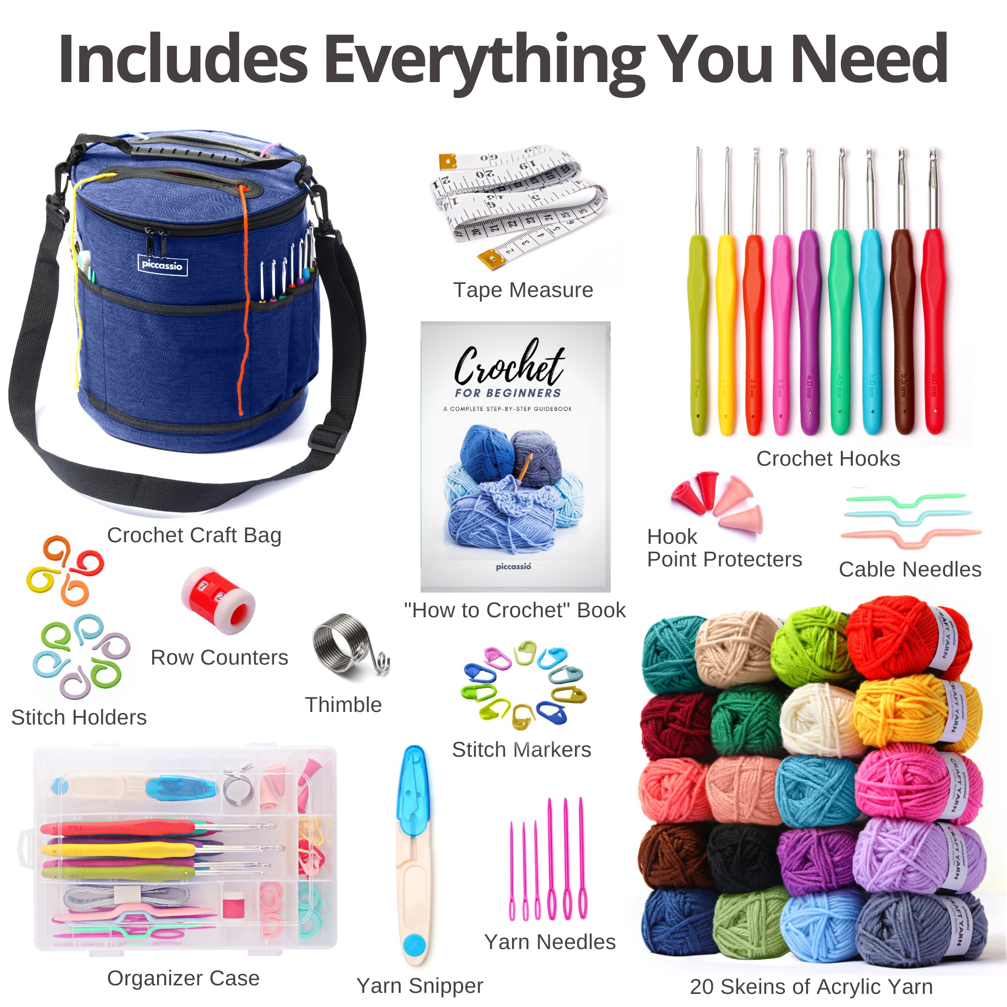 Deluxe Crochet Starter Kit