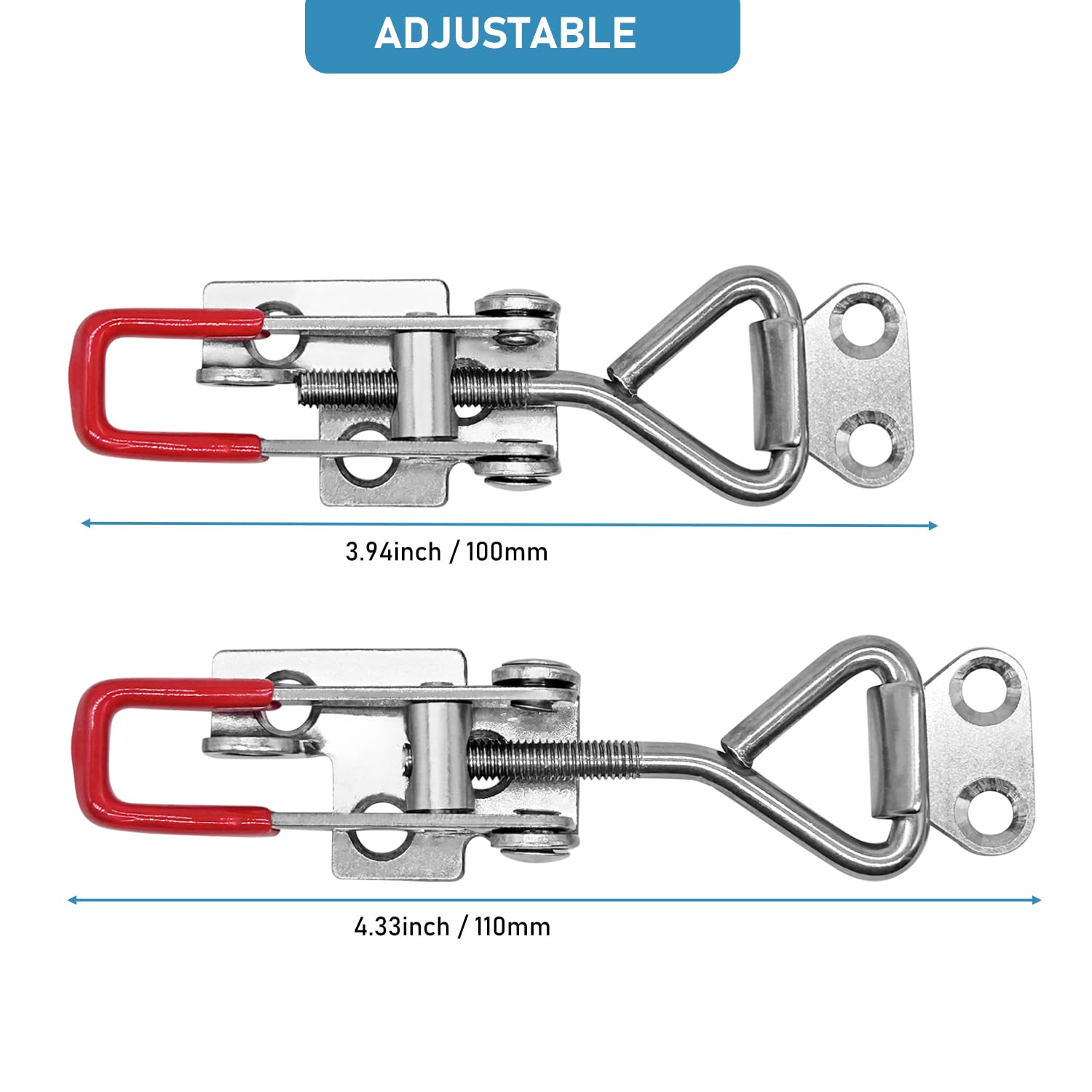Stainless Steel Adjustable Lockable Toggle Clamp
