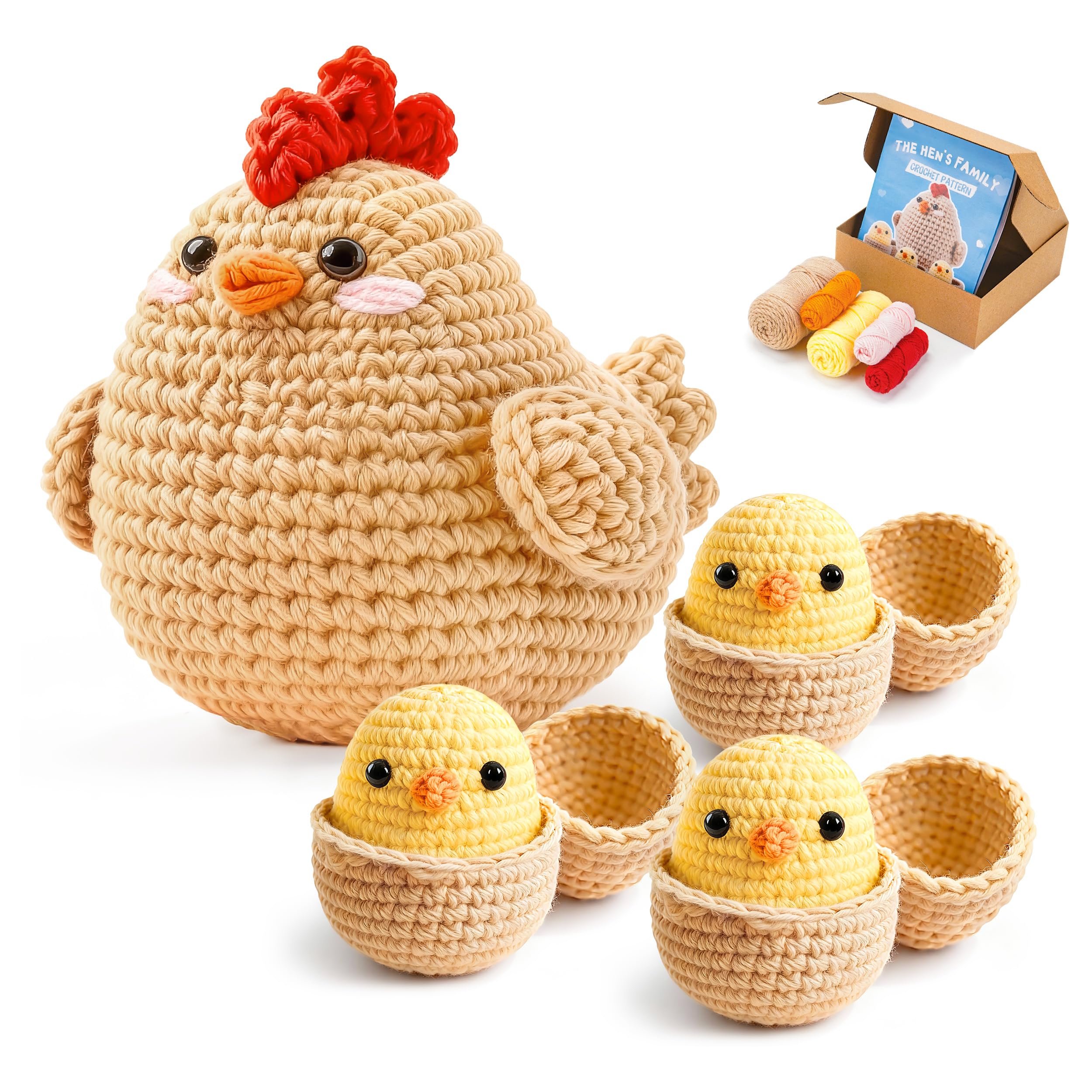 Premium Amigurumi Animal Crochet Kit