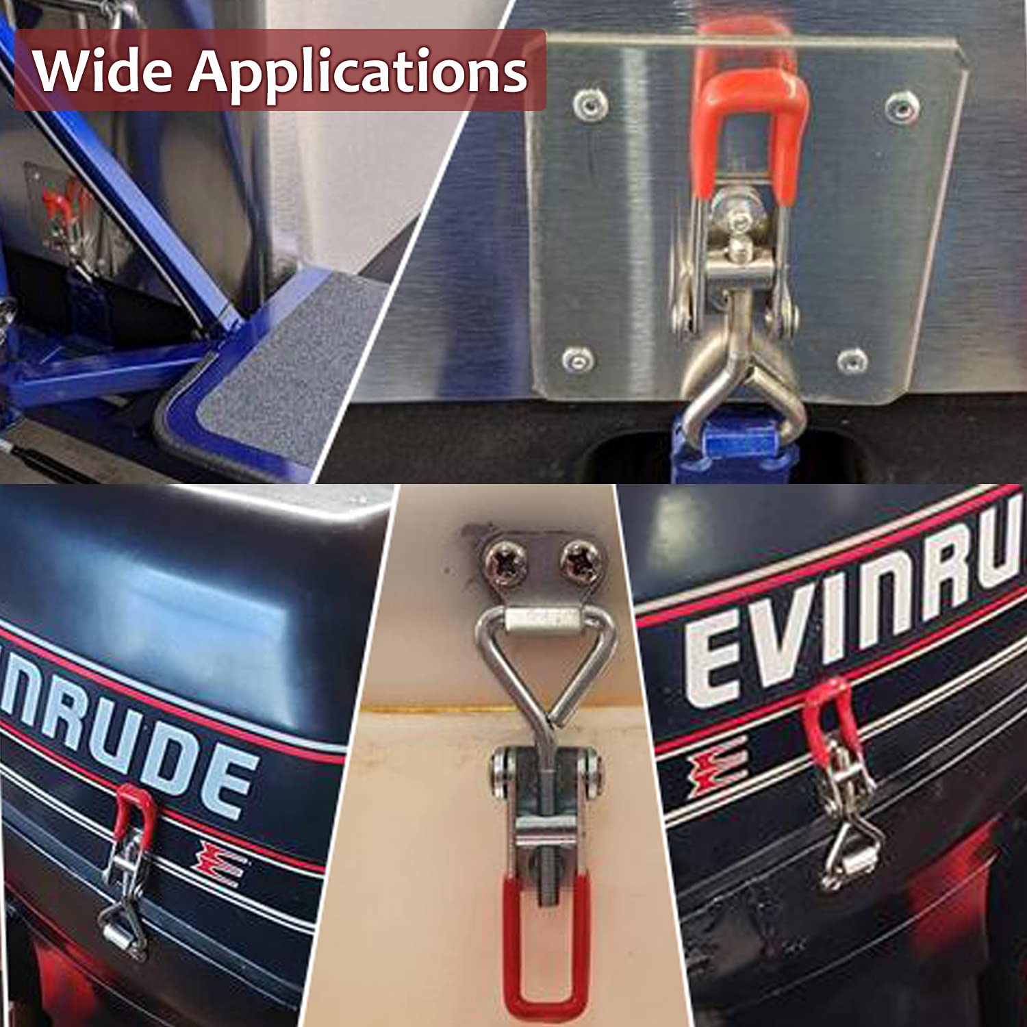 Stainless Steel Quick-Release Toggle Latches