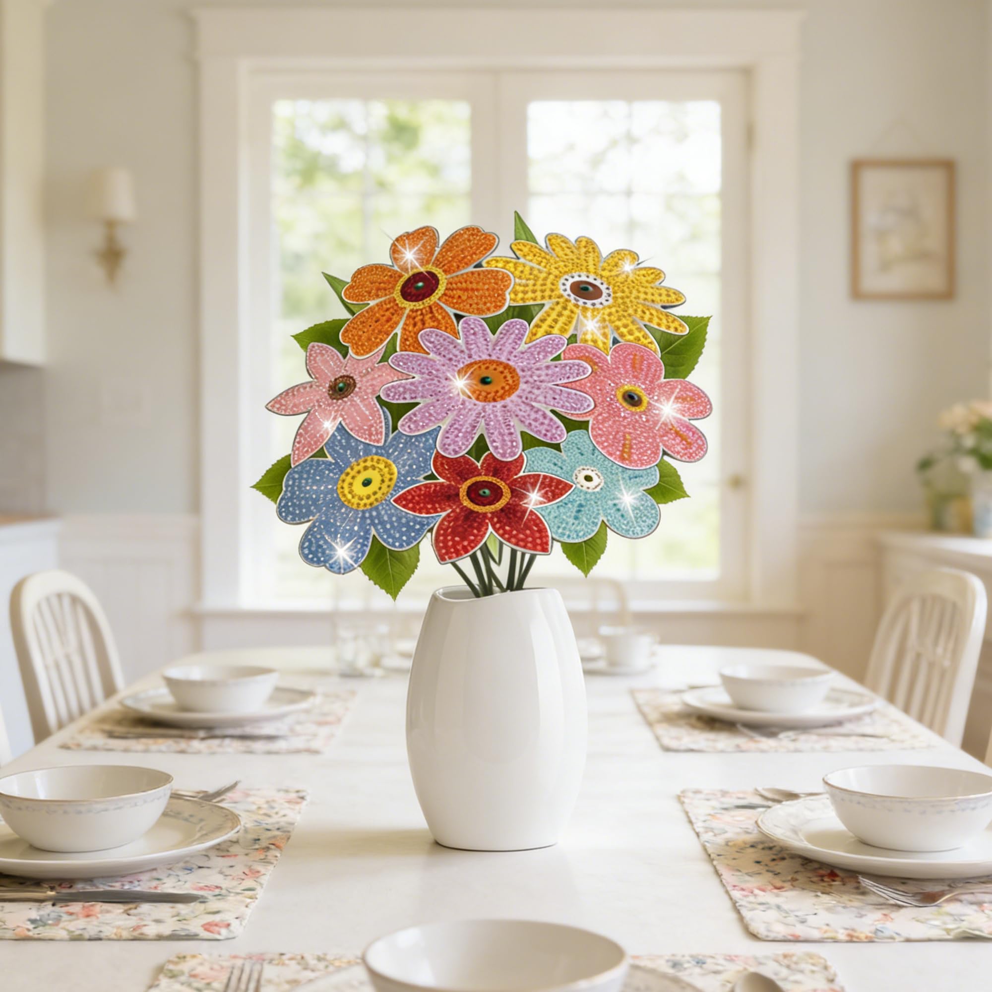 Floral Diamond Art Decor Kits