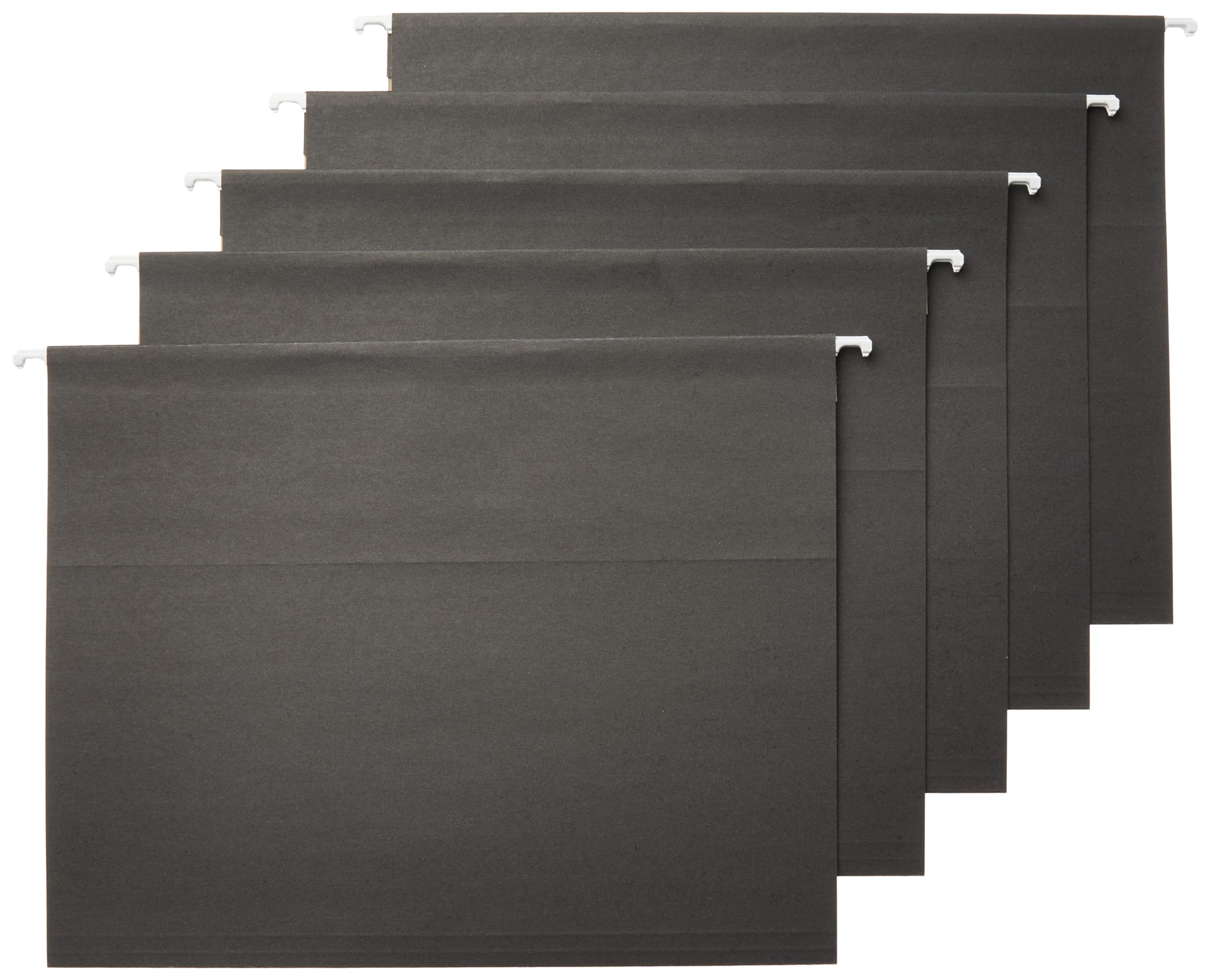 Letter Size Green Hanging File Folders with Adjustable Tabs