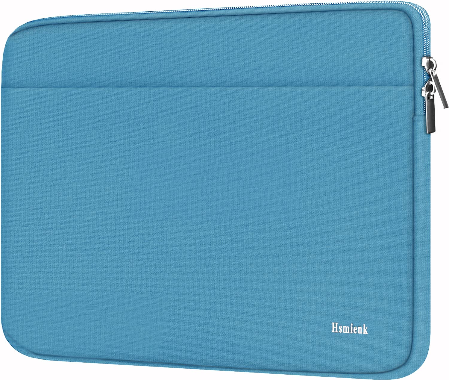 15.6-inch Laptop Sleeve with Accessory Pocket - Cyan